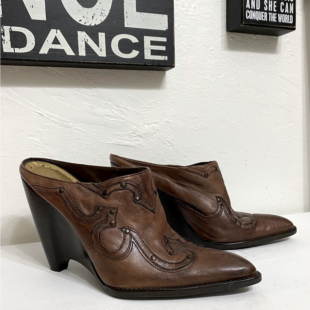 BCBGirls Brown Ankle Booties